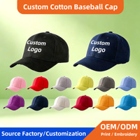 Casquette de baseball en coton à 6 panneaux, personnalisable avec logo, imprimé ou brodé motif léopard, réglable, unisexe, style sportif, fabrication ODM/OEM