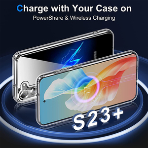 Tùy Chỉnh Số Lượng Lớn OEM Bìa Sang Trọng Thời Trang Pha Lê Rõ Ràng TPU Phụ Kiện Cứng Acrylic Di Động Điện Thoại Di Động Trường Hợp Đối Với Samsung Galaxy S23 - Product Image 6