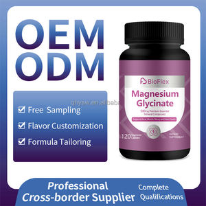 Vente en gros OEM Private Label Organique Pure Glycinate de Magnésium Vitamine B6 & D3 Capsules avec Poivre Noir Supplément Solilan pour Adulte - Product Image 5