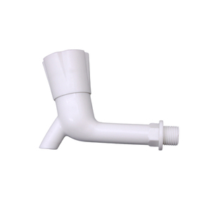 Modern Classic Cheap Kitchen Bathroom PP Plastic 1/2 Inch Faucet with Diamond-Shape Handle - Product Image 1