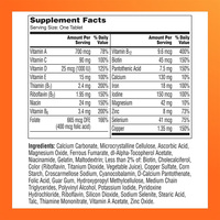 Vente en gros de comprimés multivitaminés pour femmes personnalisés, 120 comprimés, 19 vitamines et minéraux complexes, complément avec fer pour le bien-être des femmes