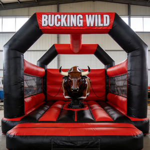 Taureau mécanique gonflable personnalisé, château gonflable, <span class=keywords><strong>trampoline</strong></span> gonflable pour adultes - Product Image 1