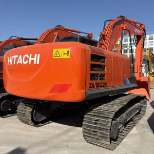 Excavadora de Cadenas Usada de 22 Toneladas a Bajo Precio, Hitachi ZX220-5G Original de Japón, Motor ISUZU, Modelo 2024, 1 Año de Servicio Postventa - Product Image 2