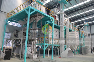 Tahıl işleme tesisi mısır işleme tesisi için yüksek kaliteli 5-30TPH mısır mısır temizleme makinesi çekirdek Motor bileşeni - Product Image 2