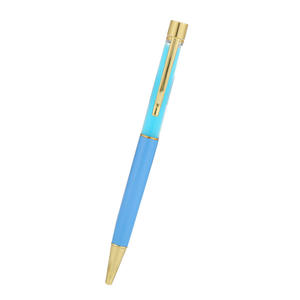 DIY Liquid Flower Pen Clip Empty Tube Floater <b>Gift</b> Liquid Metal Ball Pen - Product Image 3