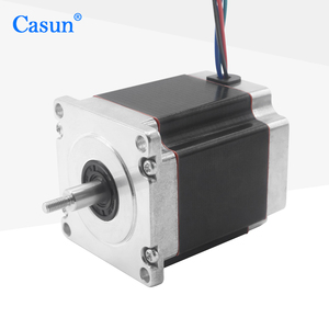 มอเตอร์สเต็ปเปอร์ไฮบริด <span class=keywords><strong>NEMA</strong></span> <span class=keywords><strong>23</strong></span> ขนาด 57 มม. แรงบิด 2 นิวตันเมตร 9.2 โวลต์ 2 แอมป์ แรงบิดสูง แม่เหล็กถาวร ได้รับการรับรองมาตรฐาน ROHS สำหรับระบบอัตโนมัติ - Product Image 1