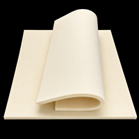 Feuille de mousse cosmétique non-latex 300x300mm, matière première pour la fabrication de houppettes de maquillage