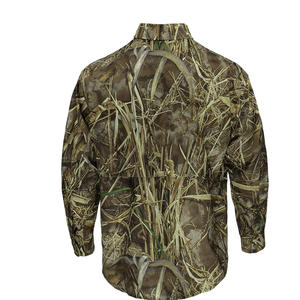 Camisas de Caza Ligeras Hechas a Medida para Hombre, Camisas de Manga Larga para Pesca, Senderismo y Camping, Camisa de Caza de Secado Rápido Personalizada para Hombre - Product Image 2