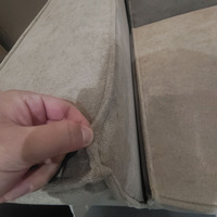 Canapé modulaire sectionnel en tissu moderne en forme de L avec coin carré, compressé sous vide, avec ottoman, fabriqué par un fabricant OEM