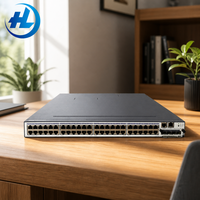 Switch Gestionado Gigabit PoE+ de 48 Puertos 5710-52C-PWR-EI-AC con 4 Enlaces Ascendentes SFP+ de 10G y Ranuras Modulares Dobles, Unidad de Alimentación CA de 370W