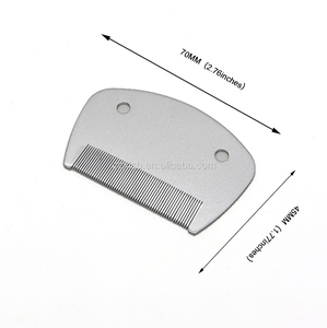 Peine para piojos de diseño creativo, tratamiento para piojos de mascotas con cepillo de dientes de Peine microacanalado y lupa para peine para pulgas de mascotas - Product Image 3