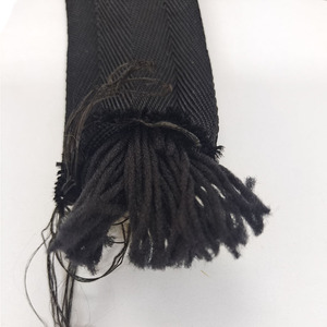 Nylon Padding Webbing Tape for <strong>Backpack</strong> <strong>Straps</strong> Black 1 1/2'' 45mm 55mm Wide in Stock - Product Image 2