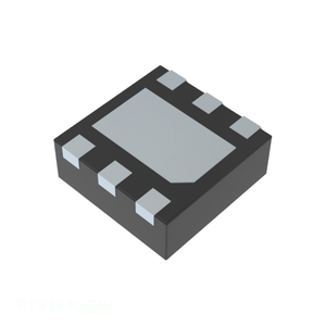 RT9394GQW 6 WDFN Componentes Electrónicos de Circuito de Gestión de Energía (PMIC) con Contacto Expuesto, Distribuidor Autorizado - Product Image 1