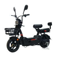 Sepeda Kota Listrik Rangka Baja Karbon Tinggi Ringan dengan Motor Brushless 350W Dirancang untuk Perjalanan Urban yang Nyaman