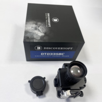 Monoculaire thermique DISCOVERYOPT DTD335BC : longueur focale de 35 mm + zoom 1-4x, lunette de visée infrarouge avec télémètre