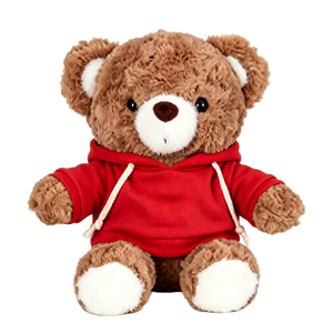 Ours en peluche personnalisé avec logo, jouet en peluche doux, animal en peluche réconfortant, impression personnalisée, cadeau promotionnel, expédition immédiate, anniversaire - Product Image 6