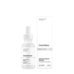 Private label Salicyclic Salicylic Acid facial serum for Acne treatment with Niacinamide