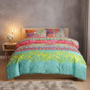 Juego de Ropa de Cama Moderna para Adultos, Estampada, para Todas las Estaciones, 100% Poliéster, Cubrecama, Fundas de Almohada, 200 Hilos, Personalizable - Product Image 4