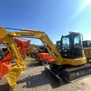 Б/у мини-экскаватор Komatsu <span class=keywords><strong>PC55mr</strong></span>, 5,5 тонн, гидравлический, на гусеничном ходу, с двигателем и насосом, модель 2022 года, 100% японского производства - Product Image 2