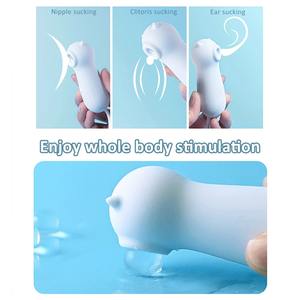 Alat masturbasi wanita, mainan seks klitoris vakum Stimulator puting Vagina 18 + dewasa, alat masturbasi wanita Vibrator hisap - Product Image 3