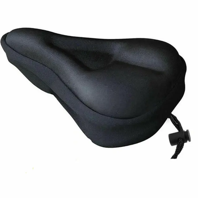 3D Soft Thickened Bicycle Seat Breathable Bicycle Saddle Seat Comfortable Foam Seat Mountain Bike Cycling Pad Cushion Cover