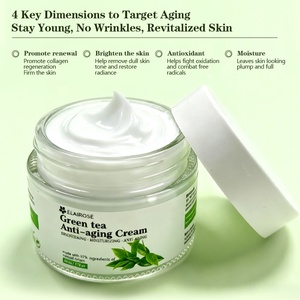 Guangdong 50g Crème Visage Nuit Tous Les Types De <span class=keywords><strong>Peau</strong></span> <span class=keywords><strong>Sensible</strong></span> Hydratant Contrôle De L'huile Pores Soins De La <span class=keywords><strong>Peau</strong></span> <span class=keywords><strong>Aloe</strong></span> <span class=keywords><strong>Vera</strong></span> Thé Vert Glycérine - Product Image 5