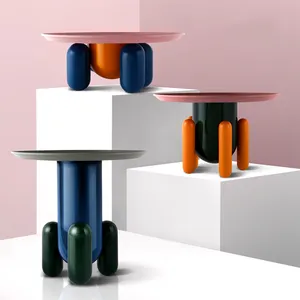 İskandinav tarzı ayaklı kase yaratıcı oturma odası kahve sehpası meyve kasesi ev Modern Minimalist atıştırma tabağı kurutulmuş meyve kasesi