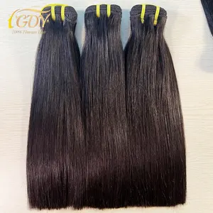 Dropshipping GDYhair Wholesale Hair Bundle Vendors Virgin Nautral Straight Full End Dropshipping Cambodian Hair Bundles