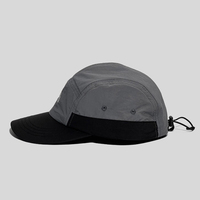 Casquette de camping en nylon imperméable et respirant pour sport de plein air OEM ODM vente en gros de casquette de camping étanche personnalisée à 5 panneaux