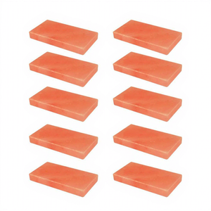 แผ่นเกลือหิมาลัยขนาด 1x4x8 นิ้ว บล็อกเกลือหิมาลัยสีชมพูขายดีสำหรับห้องสปา - Product Image 1