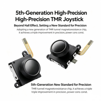Pengganti Perbaikan Joystick Hall-effect Kompatibel Jemdo untuk Nintendo Joy-Con Switch NS/OLED/Lite - Cina