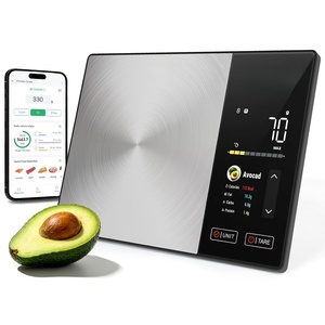 Báscula Digital de Cocina Personalizada con Calorías, Capacidad de 5 kg, Información Nutricional Inteligente, Pantalla TFT, Funciona con Batería, para el Hogar - Product Image 1
