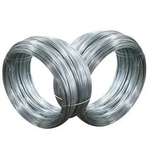 Fábrica 1mm 2mm 3mm alambres de acero galvanizado alambre galvanizado