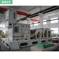 ZAEE Machine à carder complètement automatique en fibre de polyester non tissée haute capacité PLC a contrôlé l'origine de Jiangsu