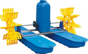 ปั๊มน้ำพลังงานแสงอาทิตย์แบบใบพัด DC 96V 1500W,เครื่องเติมออกซิเจนในน้ำพลังงานแสงอาทิตย์สำหรับระบบบ่อปลา - Product Image 3