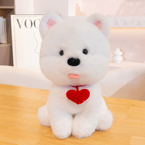 Peluche de Perro West Highland, Adorable Peluche de Animal, Peluche Curativo, Juguete de Peluche, Muñeco de Compañía, Regalo, <span class=keywords><strong>Venta</strong></span> Directa de Fábrica - Product Image 6