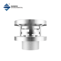 Kit de ventilation pour poêle à granulés Rainbow Chimney 3" en acier inoxydable Galvalume, comprenant des tuyaux adaptateurs pour appareil, des coudes, des raccords en T, des bouchons et un capuchon de cheminée