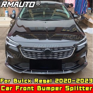 ลิ้นกันชนหน้า ใช้ได้กับ Buick Regal 2020-2023 ชุดแต่ง Body Kit ดิฟฟิวเซอร์หน้า สปลิตเตอร์กันชน อุปกรณ์ตกแต่งรถยนต์ - Product Image 2