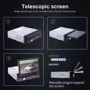 Hicbest 7 pouces 4+64G Double <span class=keywords><strong>Din</strong></span> <span class=keywords><strong>Autoradio</strong></span> Android CarPlay et Android Auto sans fil GPS WIFI GPS Fabricant OEM et ODM Fournisseur en gros - Product Image 5