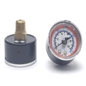 Lot <span class=keywords><strong>2</strong></span> G46-10-02-l-x2wbr16 Gauge, 150psi Maks, Ulir Betina R1/4 inci - Product Image 1