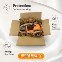 Expédition directe de Shanghai – Papier kraft biodégradable pliable et amortissant de marque Yileda, en forme de Z/Accordéon, 70g/50g, pour la logistique