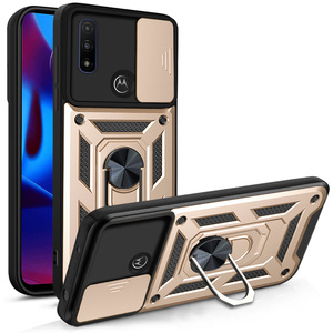 MOTO G 플레이 2023 케이스 충격 방지 전화 커버와 헤비 듀티 마그네틱 킥스탠드 링 - Product Image 3