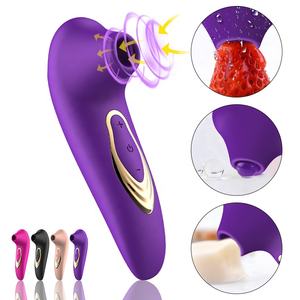 Vibrateur puissant à succion clitoridienne USB, langue vibrante, succion du mamelon, stimulateur du clitoris, jouets sexuels érotiques, masturbateur pour femmes - Product Image 2