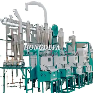 Maize mill machines/maize grits grinding corn flour milling making machines