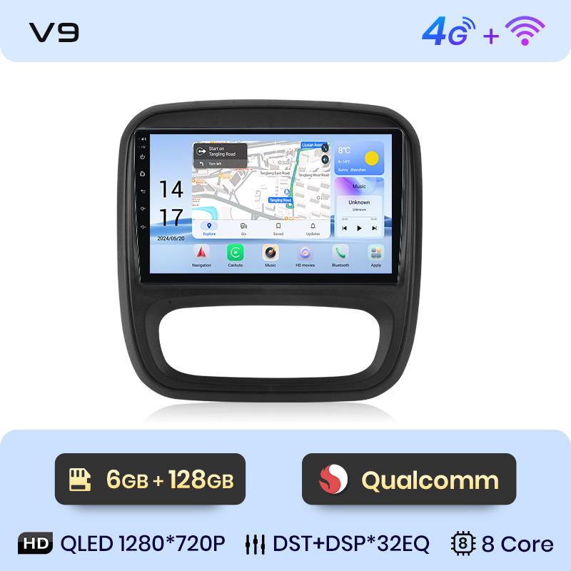 V9 6+128GB Qualcomm Chip
