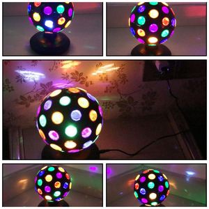 Luz de Discoteca con Bola Giratoria Mágica, Luz Ambiental LED Intermitente de Colores para el Hogar, KTV, Club, Uso en Interiores - Product Image 3