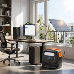 S1200 1200W Portable <b>Power</b> Station Pure Sine Wave MPPT <b>UPS</b> Solar Generator Fast Charge for Home Emergency - Product Image 2