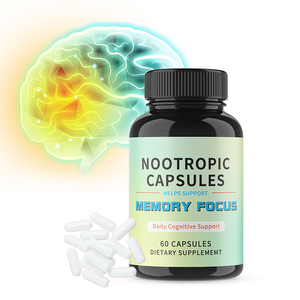 OEM/ODM migliori capsule organiche nootropiche integratore di richiamo del cervello più popolare per gli adulti non per le donne in gravidanza - Product Image 3