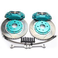 Der Modifizierte Vier-Kolben-Bremssattel-Kit Passend für Project Mu Golf 4 Kia K2 Elantra Anpassbar