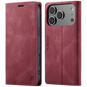 Funda de Cuero PU de Lujo con Tarjetero Magnético para iPhone 17 Pro Max, 17 Air, 17 - Product Image 2